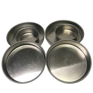Set of 6 Round Cake pans